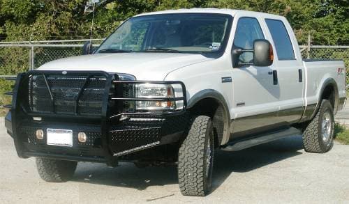 Frontier Original Front Bumper Replacement, Ford (2005-07) F-250, F-350, F-450, F-550, & (05') Excursion