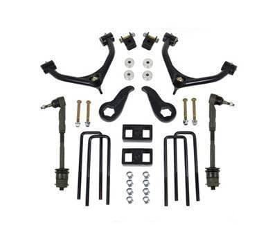 ReadyLIFT Lift Kit, Chevy/GMC (2011-15) 2500 & 3500 2wd & 4x4, 4" front & 1" rear (Single Rear Wheel Only)