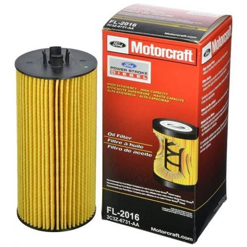 Ford Motorcraft FL-2016 Oil Filter, Ford (2003-10) 6.0L & 6.4L Power Stroke