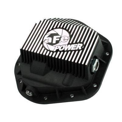 aFe Power Pro Series Front Differential Cover for Ford (1999-16) 7.3L/6.0L/6.2L/6.4L/6.7L (Dana 50 / Dana 60 / Dana 61 Axles), Black w/ Machined Fins