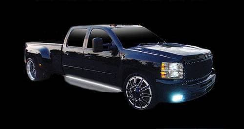 Recon BIG RIG "ICE" Running Lights, 62" Amber with White Courtesy Lights