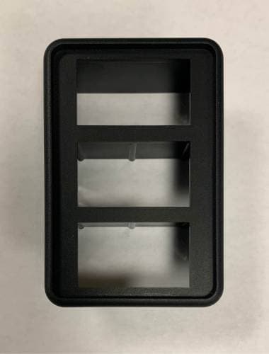 BTR Rocker Switch Mounting Plate, 3 Switch