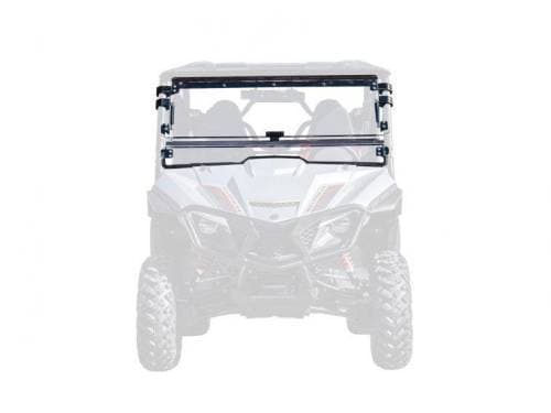 SuperATV Scratch Resistant Flip Windshield for Yamaha (2019-20) Wolverine X2