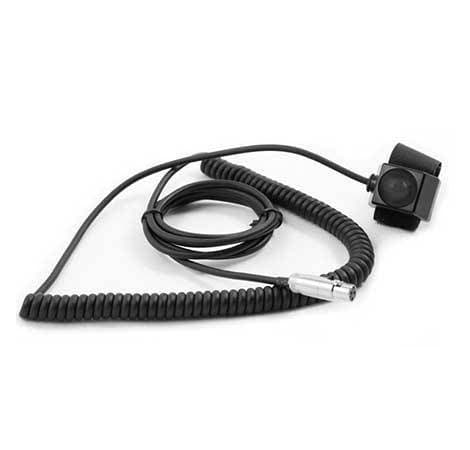 Rugged Radios Velcro Mount Steering Wheel Push to Talk (PTT) with Coil Cord for Intercoms