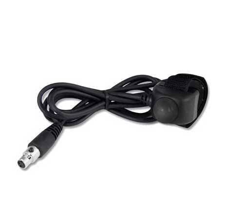 Rugged Radios Velcro Mount Grab Bar Push to Talk (PTT) with Straight Cord for Intercoms