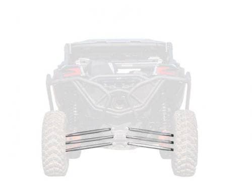 SuperATV Billet Aluminum Radius Arms for Can-Am (2017-24) Maverick X3 (64 inch wide, Complete Kit (6 rods))