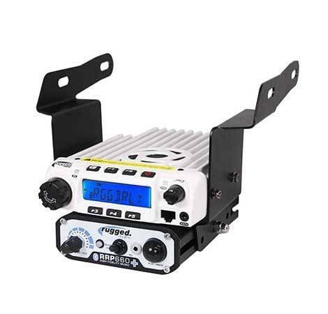 Rugged Radios, Polaris RZR 570, 800, 900 Mount for M1 / RM60 / GMR45 Radio & Intercom