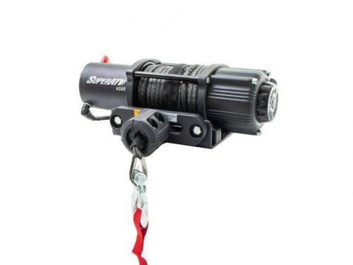 SuperATV 4500 Lb. UTV/ATV Winch (w/ Wireless Remote & Synthetic Rope) 