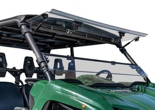 SuperATV Scratch Resistant Flip Windshield for Yamaha (2014-24) Viking