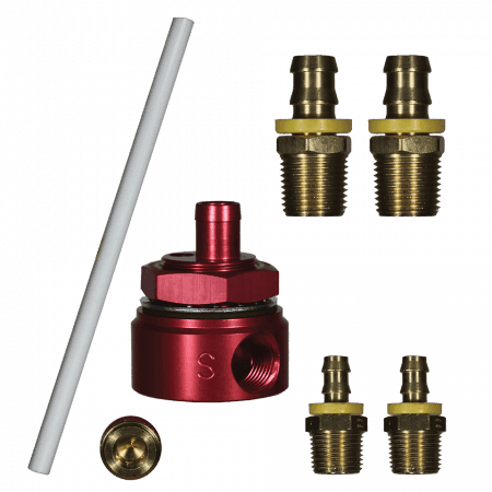 FASS Fuel Systems Diesel Fuel 5/8 Suction Tube Kit w/ Bulkhead Fitting