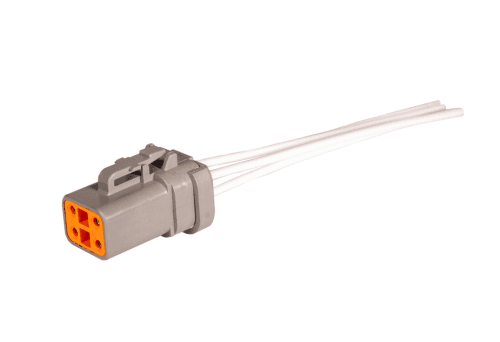 Fleece Performance Valve Cover Injector Pigtail for Ram (2003-05) 5.9L 24V Cummins (4-pin)