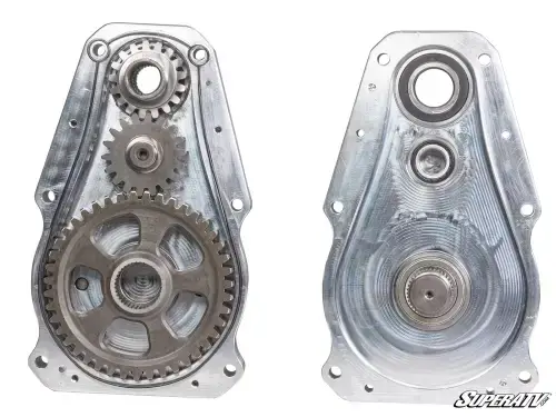 SuperATV 8” Portal Gear Lift for Polaris (2015-16) Ranger XP 570 (Single Idler, Standard Cab, Billet Housing, 60% Gear Reduction, w/out Frame Stiffener)