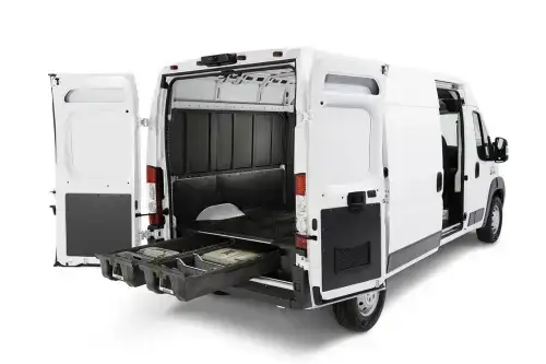 DECKED Cargo Van Storage System for Ram (2014-24) Promaster w/ Decked Out Package (159 Inch Wheel Base)