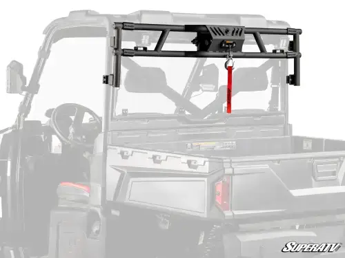 SuperATV Game Loader Rack for Polaris (2015-18) Ranger 1000 Diesel (w/ 2 Cube Lights)