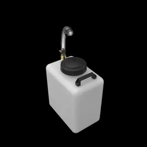 S&B 7 Gallon RV Portable Galley Grey Water Tank