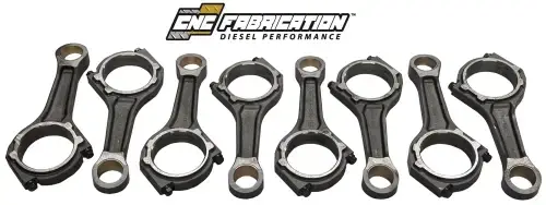 CNC Fabrication Reconditioned Connecting Rods for Ford (2003-07) 6.0L Power Stroke (.002" Over)
