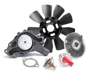 DieselSite *SuperCool* Water Pump Upgrade Kit for Chevy/GMC (1994-00) 6.5L Diesel (Single Thermostat)
