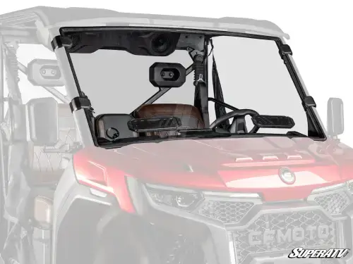 SuperATV Vented Full Windshield for CFMoto (2025) UForce U10 Pro