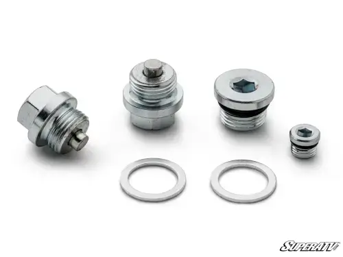 SuperATV Up & Running Oil Plug Kit for Polaris (2014-24) General / Ranger / RZR