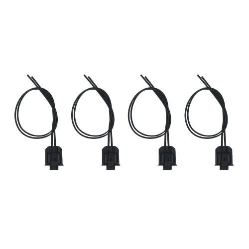 BTR Fuel Injector Connector w/ Pigtail for Chevy/GMC (2017-25) 6.6L L5P Duramax, 4 Pack