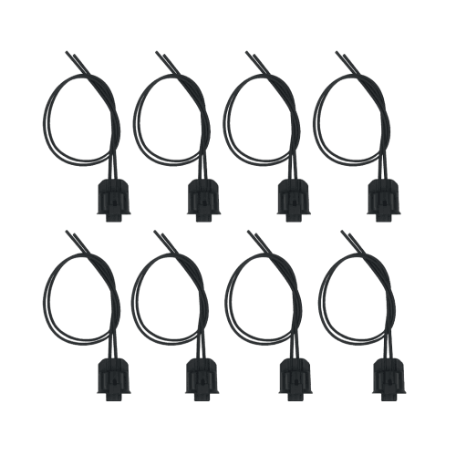 BTR Fuel Injector Connector w/ Pigtail for Chevy/GMC (2017-25) 6.6L L5P Duramax, 8 Pack