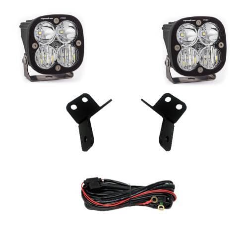 Baja Designs Squadron Pro A-Pillar Light Kit for Honda (2019-23) Talon, Driving/Combo Light Pattern, Clear Lens
