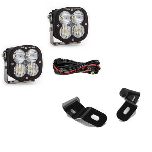 Baja Designs XL Sport A-Pillar Light Kit for RAM (2019-25) 2500/3500, Driving/Combo Light Pattern, Clear Lens