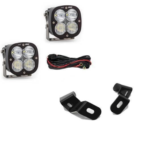 Baja Designs XL80 A-Pillar Light Kit for RAM (2019-25) 2500/3500, Driving/Combo Light Pattern, Clear Lens