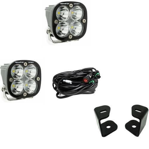 Baja Designs A-Pillar Light Kit for Dodge/Ram (2009-19) 1500, Driving/Combo Light Pattern, Clear Lens