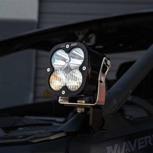 Baja Designs XL80 A-Pillar Kit for Can-Am (2024-25) Maverick R, Driving/Combo Light Pattern, Clear Lens