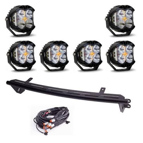 Baja Designs Bull Bar Light Kit for Ford (2023-25) F-250/350 Super Duty, LP4 Pro Lights, Driving/Combo Light Pattern, Clear Lens, Upfitter Wiring