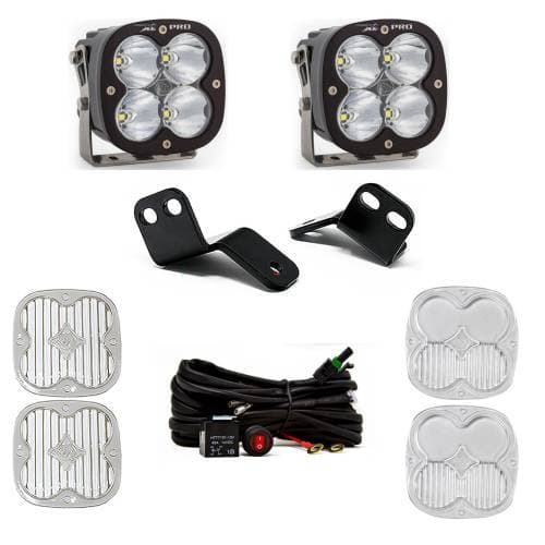 Baja Designs XL Pro A-Pillar Kit for Arctic Cat/Textron (2018-22) Wildcat XX, Driving/Combo Light Pattern, Clear Lens