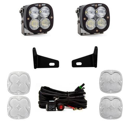 Baja Designs XL80 A-Pillar Light Kit for Can-Am (2017-24) Maverick X3, Driving/Combo Light Pattern, Clear Lens