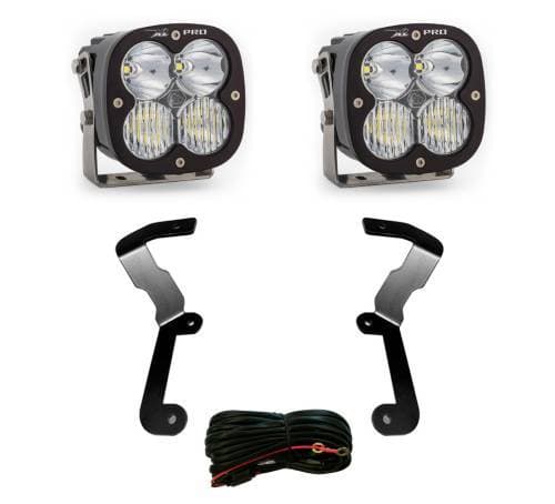 Baja Designs XL Pro A-Pillar Light Kit for GMC (2019-22) Sierra 1500, Driving/Combo Light Pattern, Clear Lens