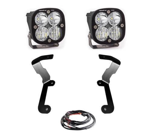 Baja Designs Squadron Pro A-Pillar Light Kit for GMC (2019-22) Sierra 1500, Driving/Combo Light Pattern, Clear Lens
