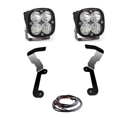 Baja Designs Squadron Sport A-Pillar Light Kit for GMC (2019-22) Sierra 1500, Driving/Combo Light Pattern, Clear Lens