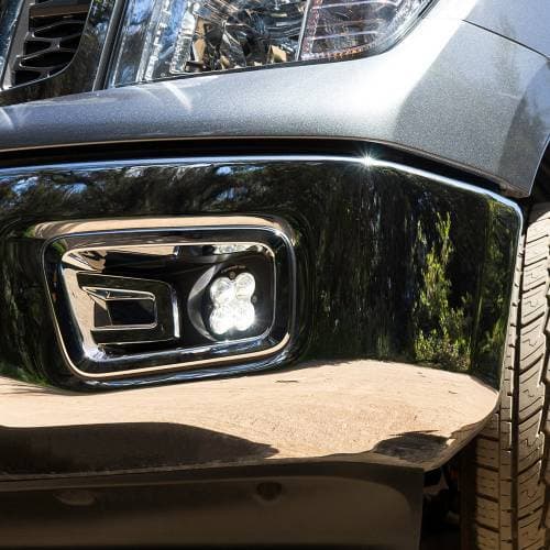 Baja Designs Squadron-R Pro Fog Pocket Light Kit for Nissan (2016-19) Titan, Wide Cornering Light Pattern, Clear Lens