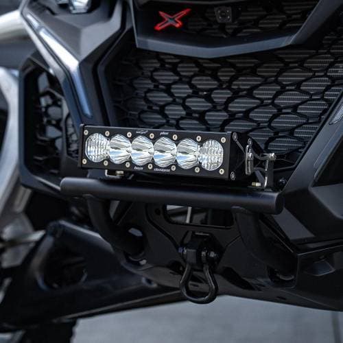 Baja Designs Push Bar Bumper Light Kits for Can-Am (2024-25) Maverick R, 10 Inch OnX6+ Lights, Driving/Combo Light Pattern, Clear Lens