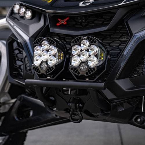 Baja Designs Push Bar Bumper Light Kits for Can-Am (2024-25) Maverick R, LP6 Lights, Driving/Combo Light Pattern, Clear Lens