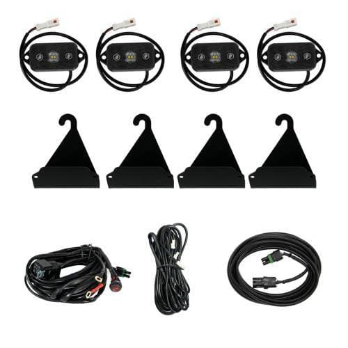 Baja Designs Bed Rail Cargo Light Kit for Toyota (2005-25) Tacoma /  (2007-25) Tundra, White