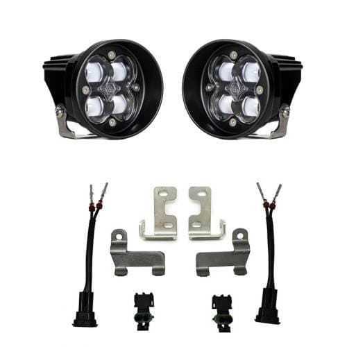 Baja Designs Squadron-R SAE Fog Pocket Light Kit for Toyota (2016-21) RAV4 / (2014-19) Highlander, SAE Fog Light Pattern, Clear Lens