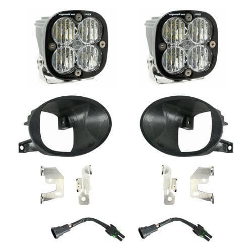 Baja Designs Squadron Pro Fog Pocket Light Kit for Mercedes-Benz (2019-25) Sprinter 1500/2500/3500, Wide Cornering Light Pattern, Clear Lens