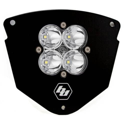 Baja Designs Squadron Sport (D/C) Headlight Kit for KTM (2005-07), Driving/Combo Light Pattern, Clear Lens