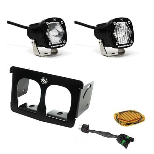 Baja Designs Dual S1 Headlight Kit for Suzuki (1990-24) DRZ400/S/SM, DR650/SE/R/RE/S