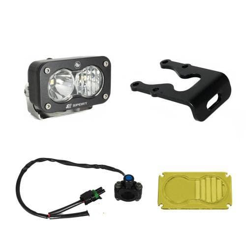 Baja Designs S2 Sport Headlight Kit for Sur-ron (2018-24) Light Bee X / Talaria Sting (2022-24) MX3-MX4, Driving/Combo Light Pattern, Clear Lens