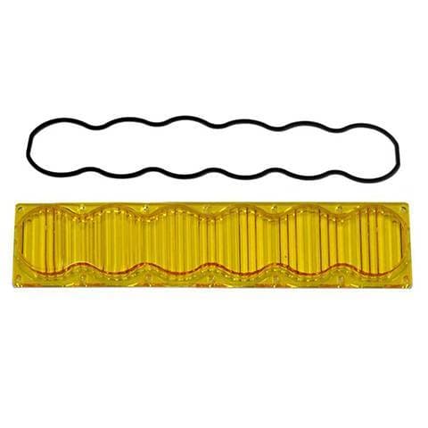 Baja Designs OnX6 Light Bar Lens Kit - Universal, Wide Cornering Light Pattern, Baja Amber Lens