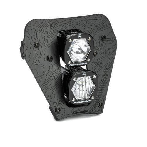 Baja Designs Dual S1 Gemini (D/C) LED Headlight Kit for KTM (2024-25) XCF-W, EC