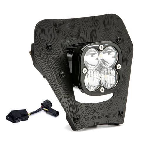 Baja Designs Squadron Pro (D/C) LED Headlight Kit w/ Dimmer for KTM (2024-25) EXC-F, XCF-W, XC-W