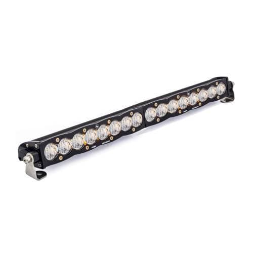 Baja Designs S8 Straight LED Light Bar - Universal (20 Inch, Wide Cornering Light Pattern, Clear Lens)