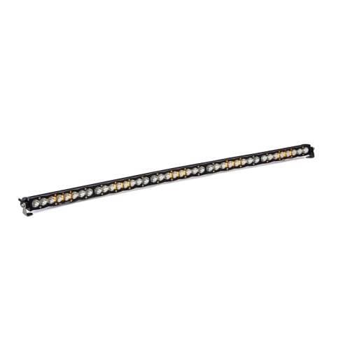 Baja Designs S8 Straight LED Light Bar - Universal (50 Inch, Spot Light Pattern, Clear Lens)